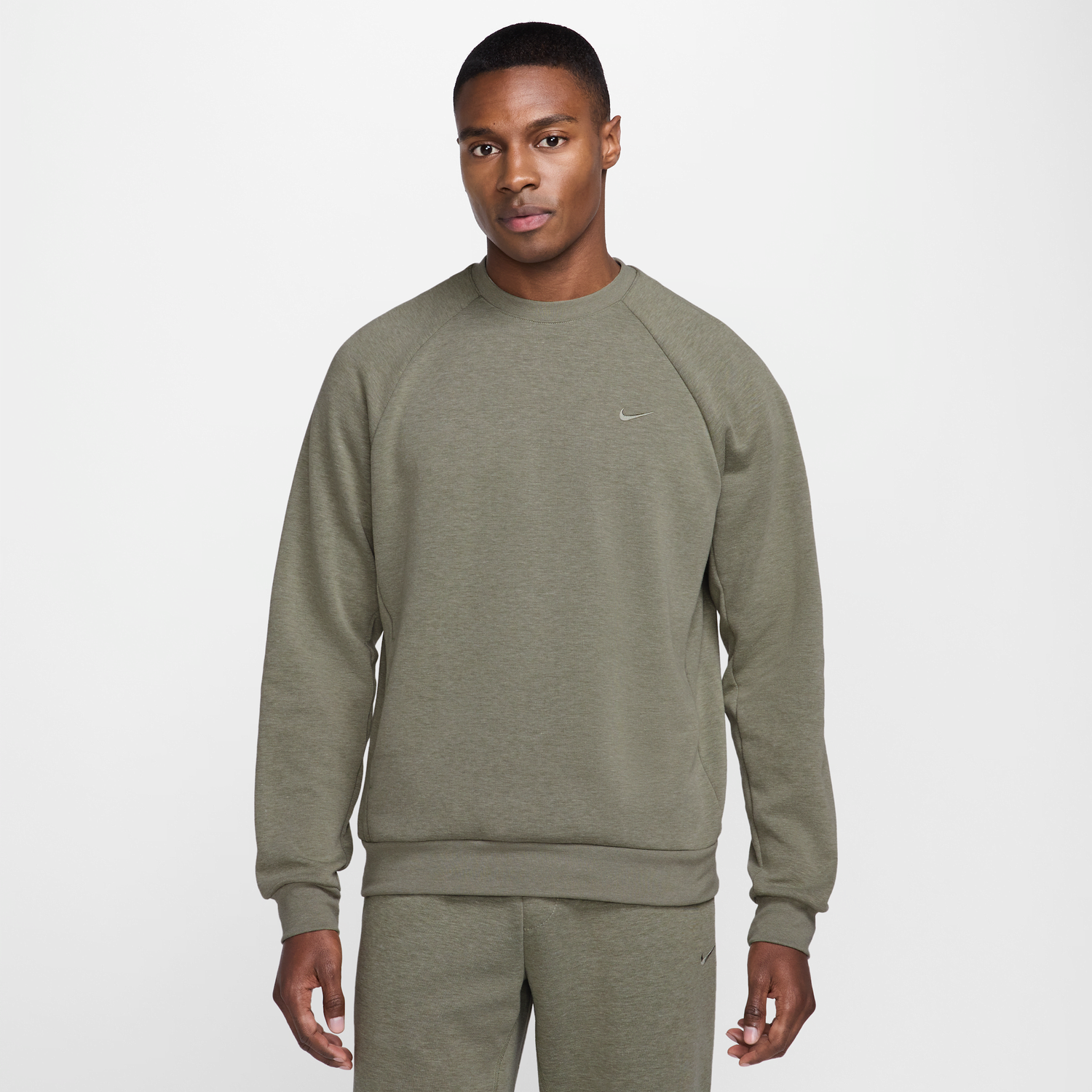 Sveter Nike Nike Primary Fleece Dri-FIT UV Crewneck Sweatshirt Zelené | FZ0971-320, 1