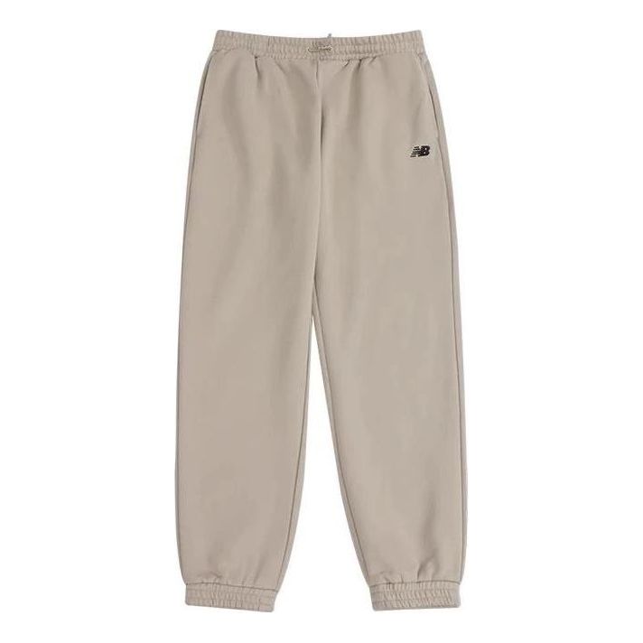 Tepláky New Balance Logo Woven Jogger Pants Béžová | MLD43101-LBE, 0
