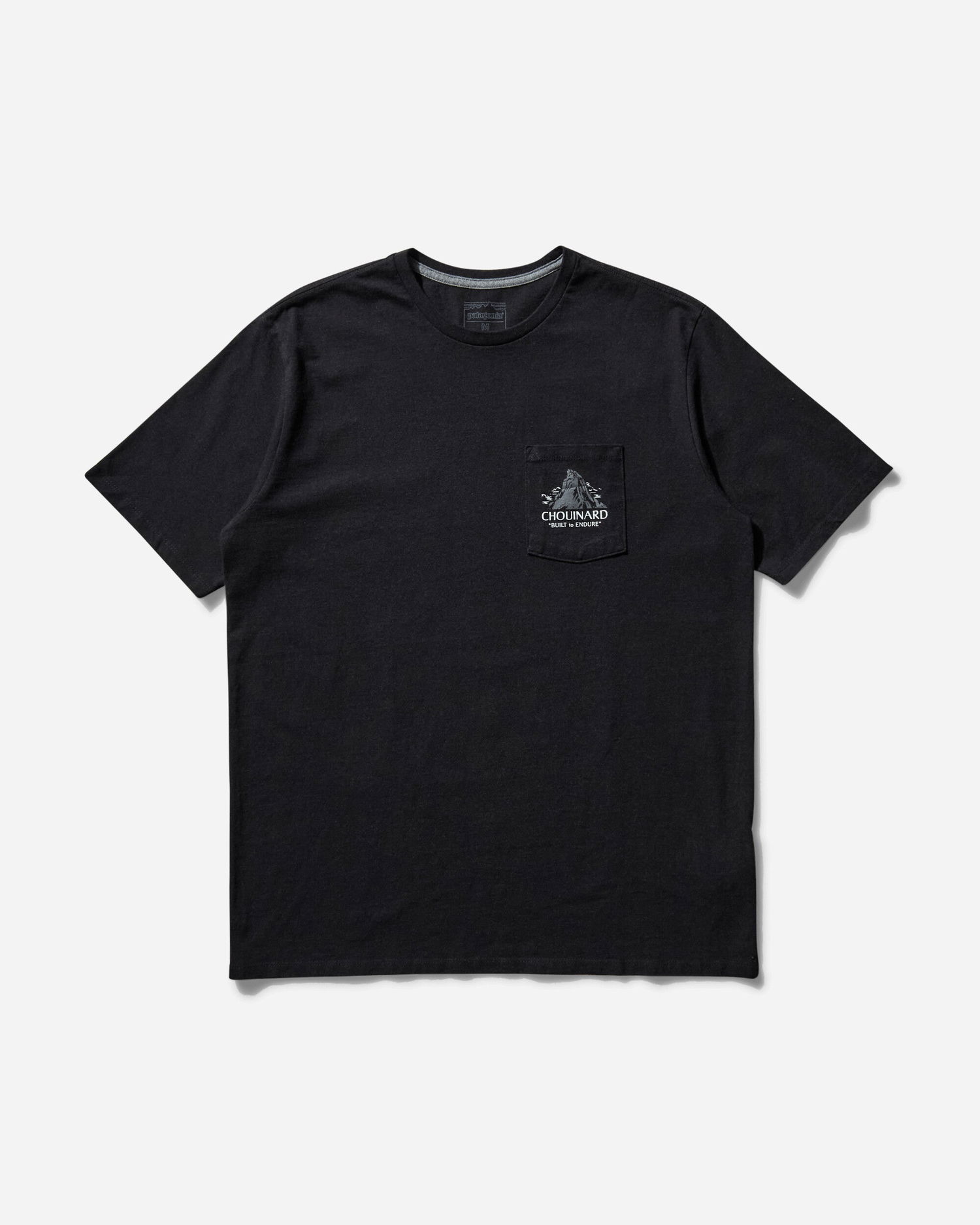 Tričko Patagonia Chouinard Crest Pocket Responsibili-Tee Čierna | 37770I-NBK, 1