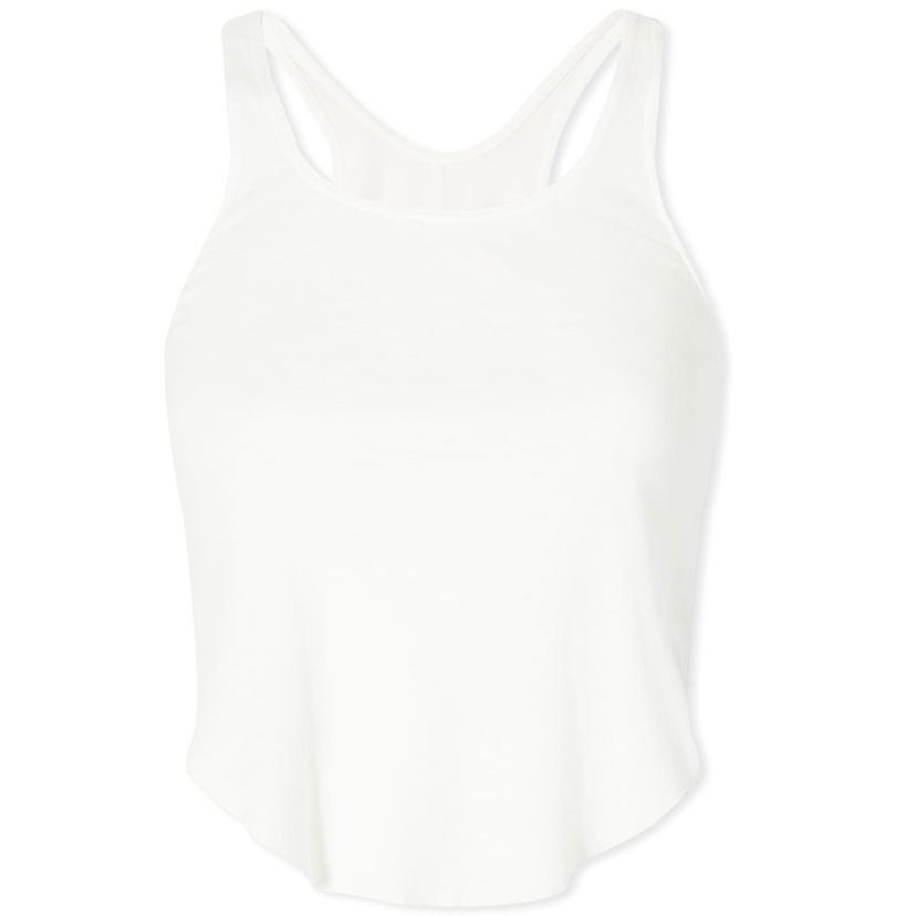 Tielko Rick Owens DRKSHDW Basic Cropped Tank Vest Biela | DS02C5100-B-11