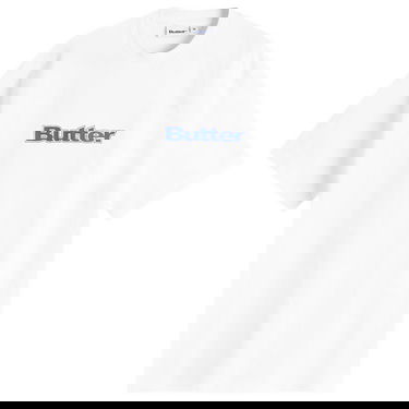 Tričko Butter Goods Outline Logo T-Shirt, Size Large Biela | BG253100-WHT, 1