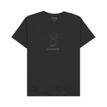 Tričko Pleasures Playboy x Entertainment Pigment Dye T-Shirt Čierna | P22PB043 BLAC, 0