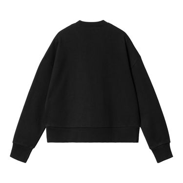 Mikina Carhartt WIP Black Relaxed Fit Crewneck Sweatshirt Čierna | I034373_8, 1