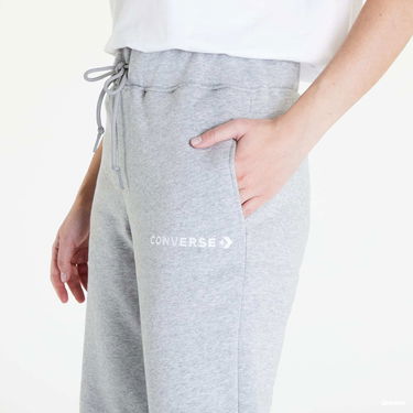 Tepláky Converse Wordmark Fleece Jogger Šedá | 10023718.A02, 1