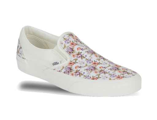 Tenisky a topánky Vans CLASSIC SLIP-ON "Vintage Floral" W Biela | VN0009Q7FS81