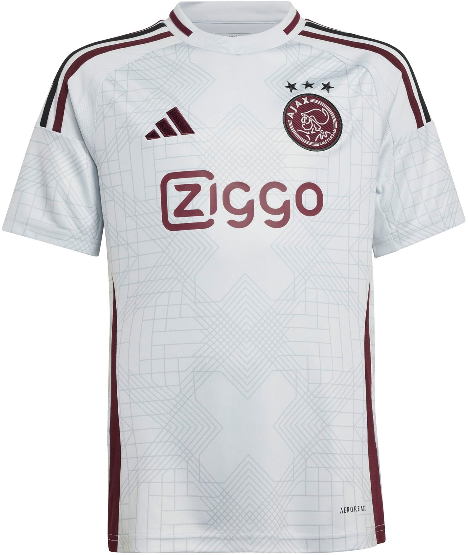 Dres adidas Originals Ajax Amsterdam 2024/25 Home Kids' Soccer Jersey and Shorts Šedá | it3489, 1