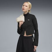 DARE TO Slim Cropped Track Jacket