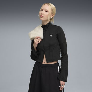 Bunda Puma DARE TO Slim Cropped Track Jacket Čierna | 632146_01, 0