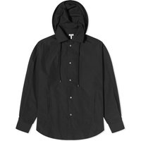 Košeľa Loewe Anagram Jacquard Hooded Overshirt Čierna | H526Y05WBB1100, 2