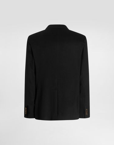 Bunda Dolce & Gabbana Double-breasted Portofino Cashmere Jacket Čierna | G2NZ2TGJ763N0000, 1
