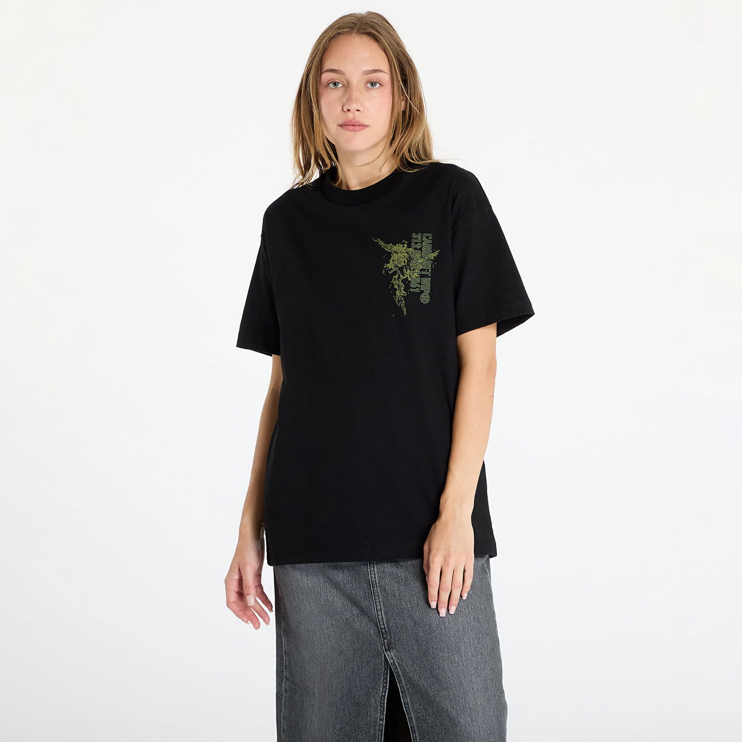 Tričko Carhartt WIP S/S Coordinate 02 T-Shirt UNISEX Black Čierna | I034012.89XX, 0