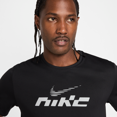 Tričko Nike Miler Flash Dri-FIT UV Short Sleeve Running T-Shirt Čierna | IB4127-010, 3
