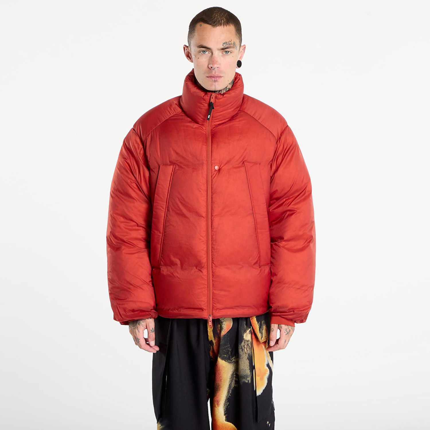 Bunda Y-3 Puff Jacket Tribe Orange Oranžová | KA2360, 0
