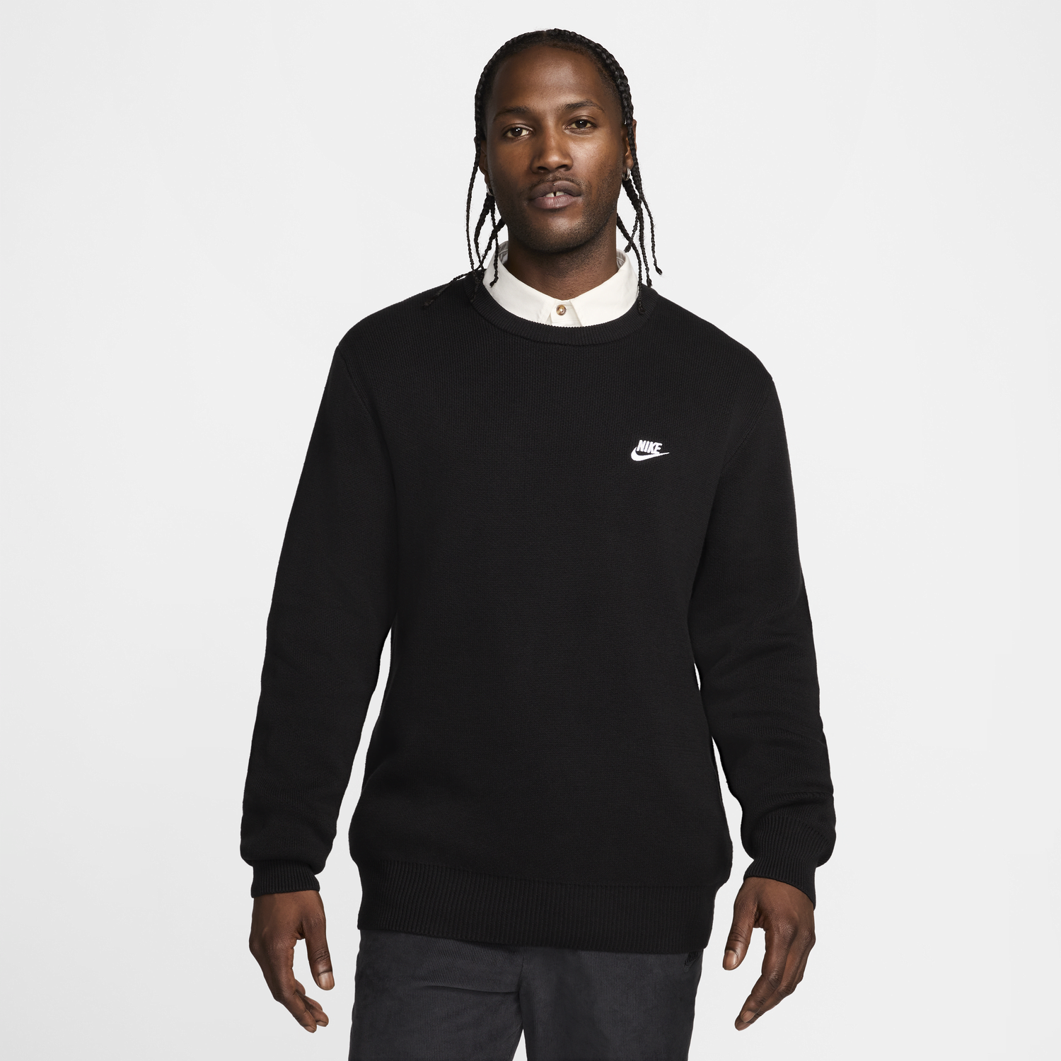 Sveter Nike Sweater Crewneck Čierna | FQ2912-010, 0