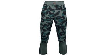Tepláky Under Armour Camouflage Print Cropped Running Leggings Zelené | 1356165-424, 1