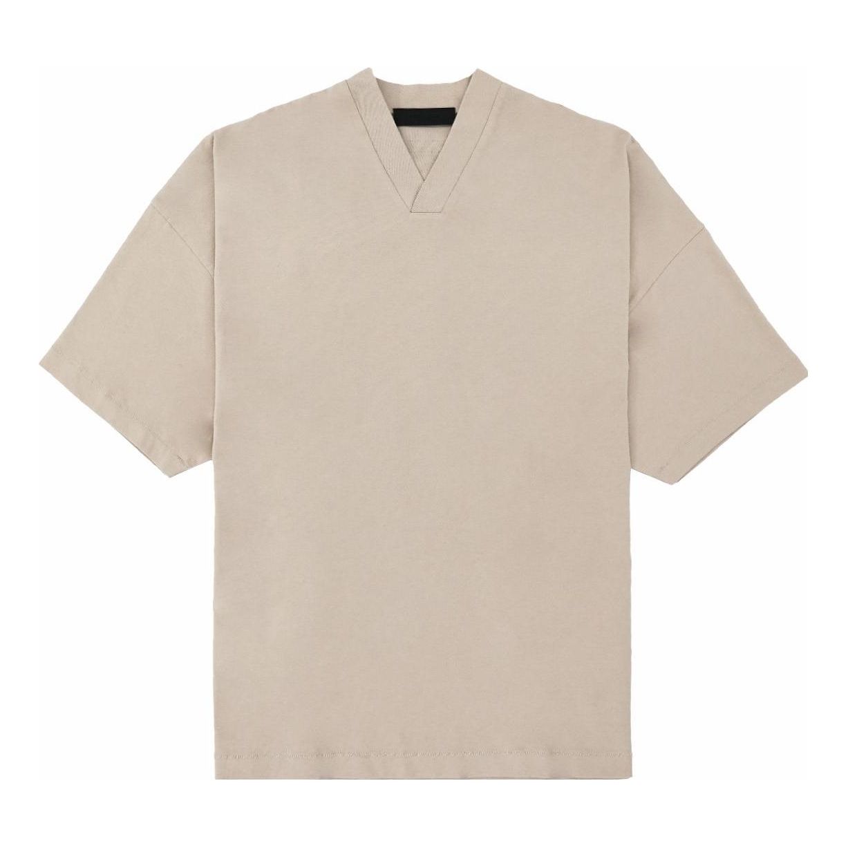 Tričko Fear of God Fear of God Essentials V-Neck T-Shirt Béžová | 125BT234112F, 0