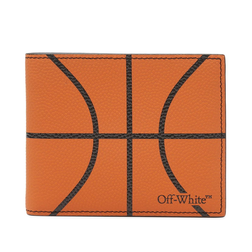 Peňaženka Off-White Basketball Billfold Wallet Oranžová | OMNC089S24LEA0012210