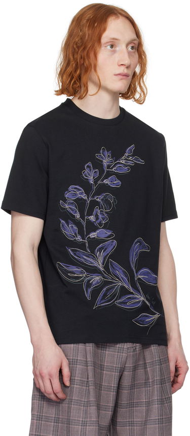 Tričko Paul Smith Paul Smith Laurel Graphic T-Shirt Čierna | M1R-919T-MP4277-49, 1