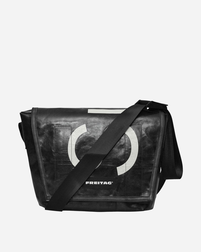 Taška cez rameno Freitag Dexter Slim Messenger Bag Čierna | FREITAGF14 001