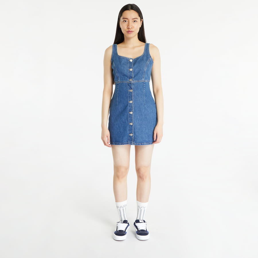 Šaty Tommy Hilfiger Slim Fit Bf Dress Navy | DW0DW15634 1A5, 0
