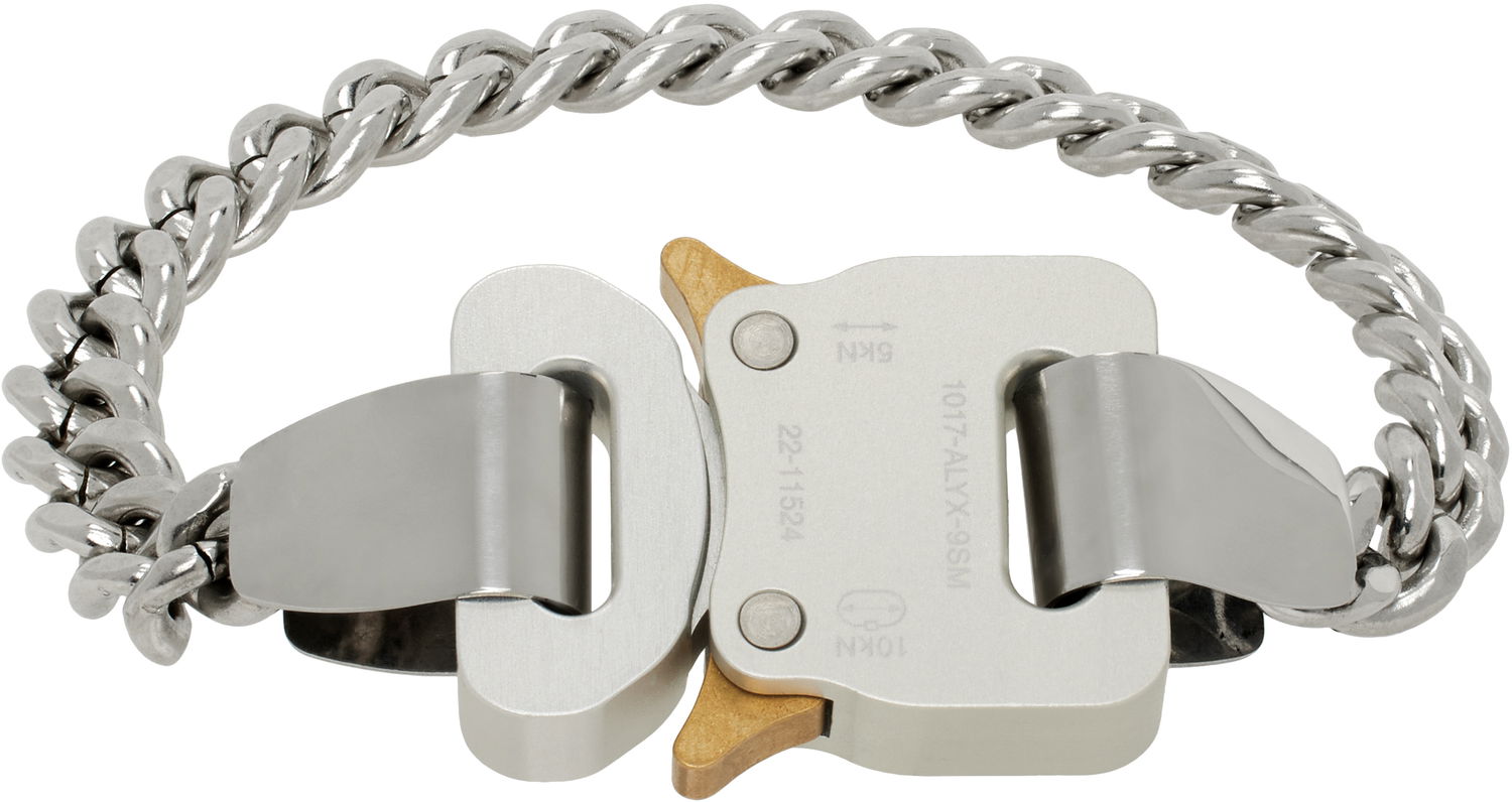 Náramok 1017 ALYX 9SM 1017 ALYX 9SM Rollercoaster Buckle Bracelet Metalická | AAUJW0235OT01, 0