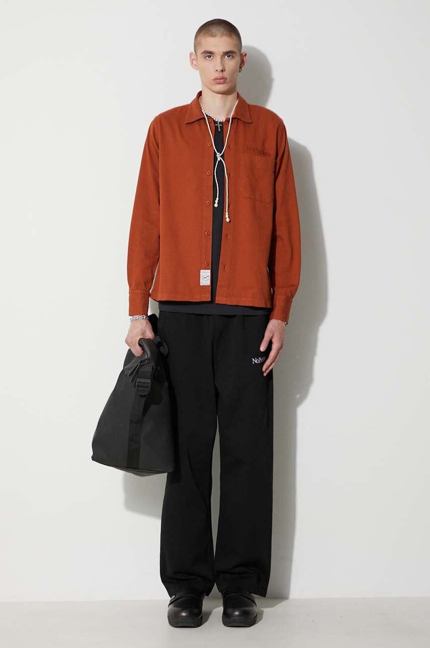 Košeľa Aries Aries Regular Fit Classic Collar Shirt Hnedá | FUAR40115, 1