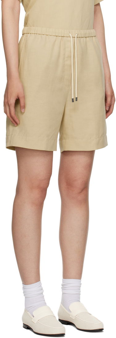 Šortky TOTEME TOTEME Drawstring Shorts Béžová | 233-2025-214, 1