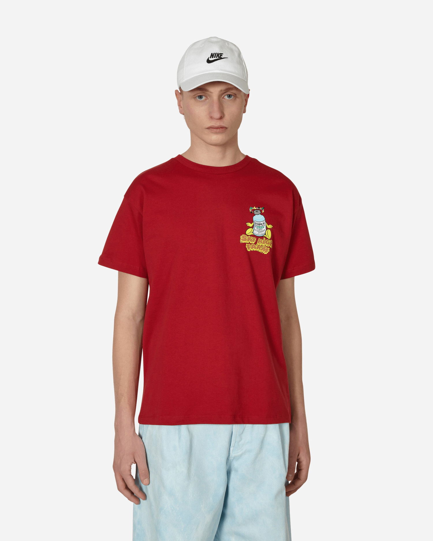 Tričko Sky High Farm Flatbush Printed T-Shirt Červená | SHF03T002 1, 0