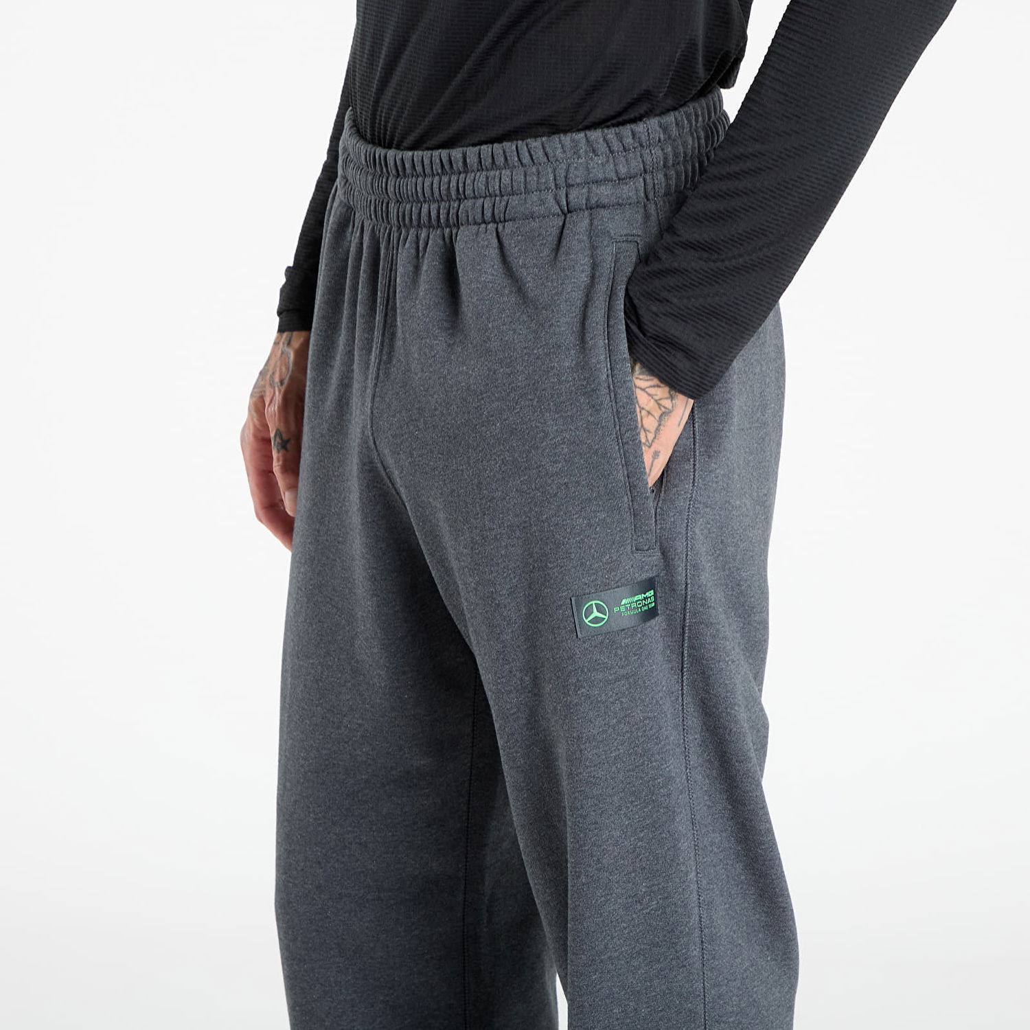 Tepláky adidas Performance Mercedes - AMG Petronas Formula One Team Premium Sweat Joggers Šedá | JX8777, 1