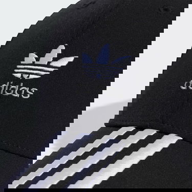 Šiltovka adidas Originals Adicolor Classic Trefoil Stonewashed Baseball Cap Čierna | II0743, 4