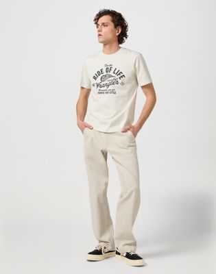 Tričko Wrangler Wrangler Americana Tee Biela | 112362791:XXL, 1