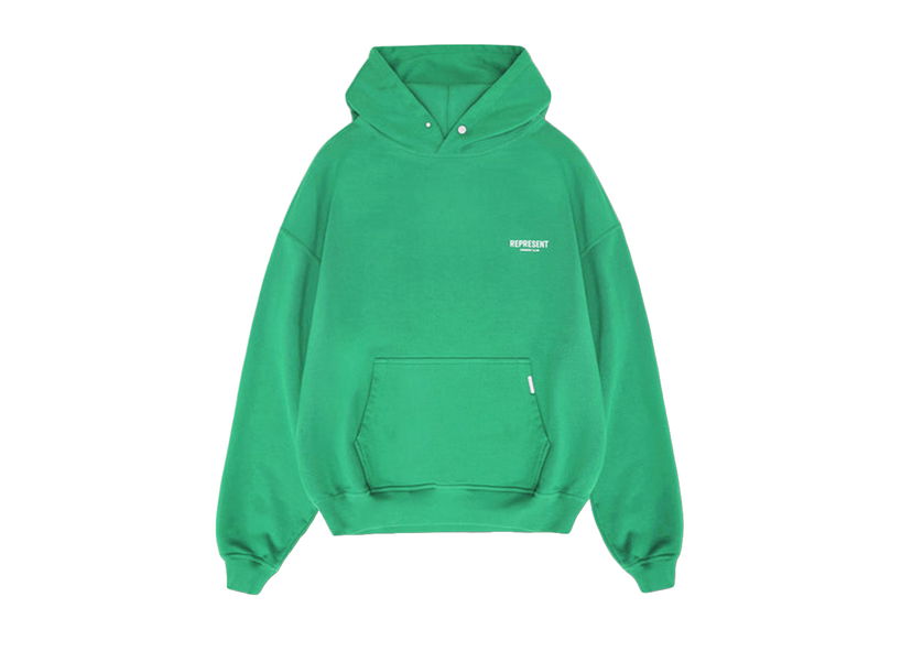 Mikina Represent Clo Represent Owners Club Hoodie Island Green Zelené | MH4004-301