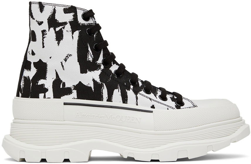 Tenisky a topánky Alexander McQueen Tread Slick Sneakers Biela | 705667W4TG4, 0