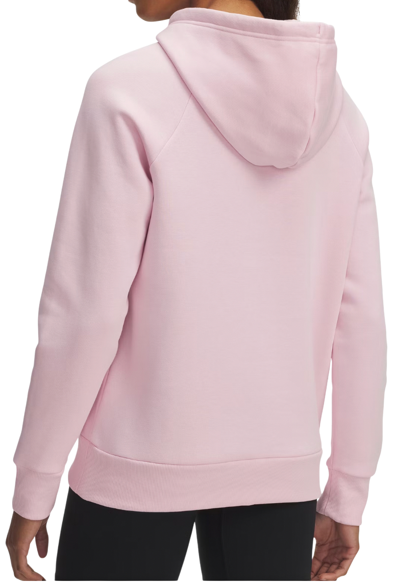 Mikina Under Armour Rival Fleece Shimmer Hoodie Ružová | 6003710-647, 1