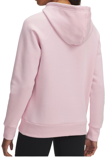Mikina Under Armour Rival Fleece Shimmer Hoodie Ružová | 6003710-647, 1