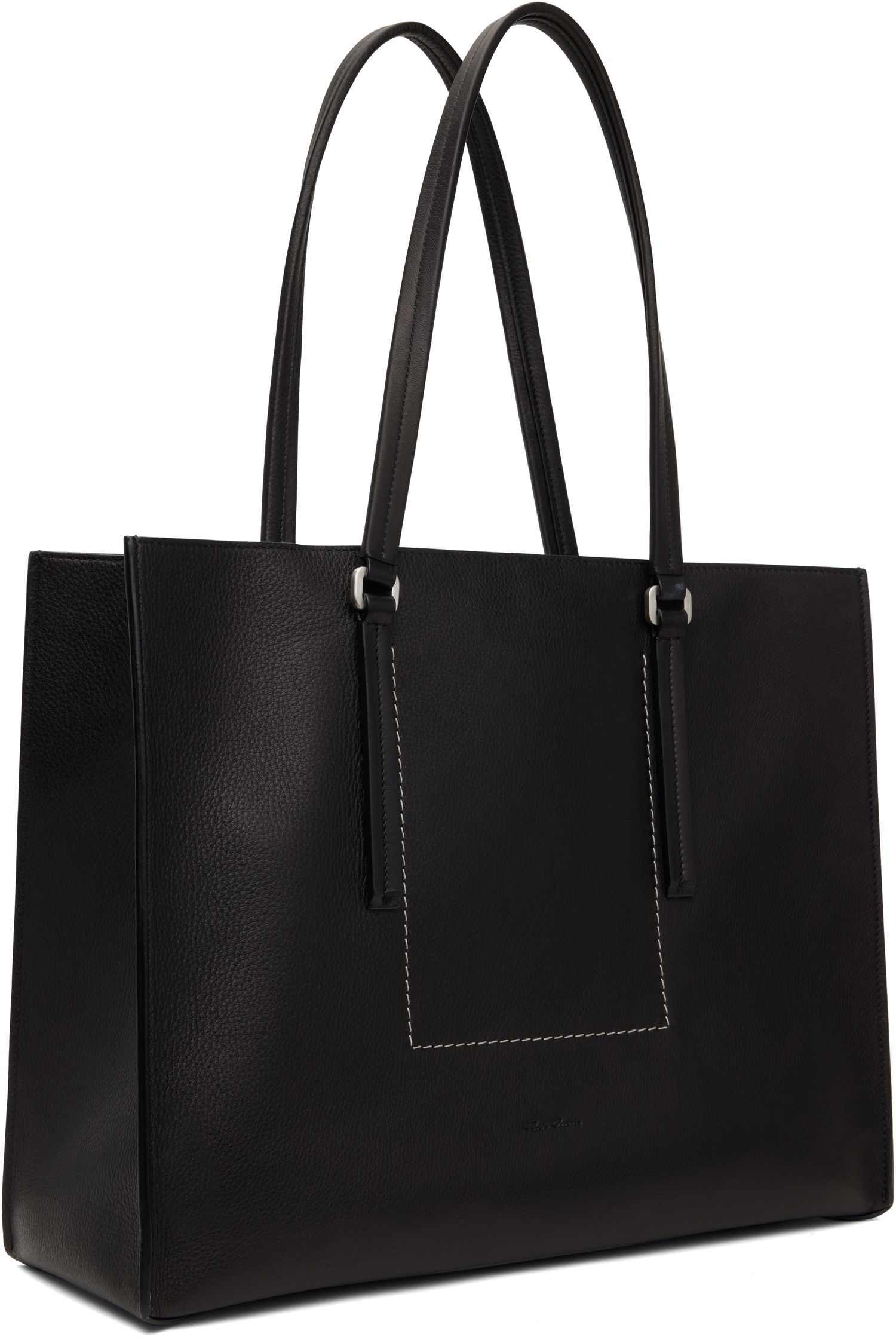 Tote bag Rick Owens Rick Owens Hollywood Edith Shopper Tote Čierna | RA01E0654 LCN, 1