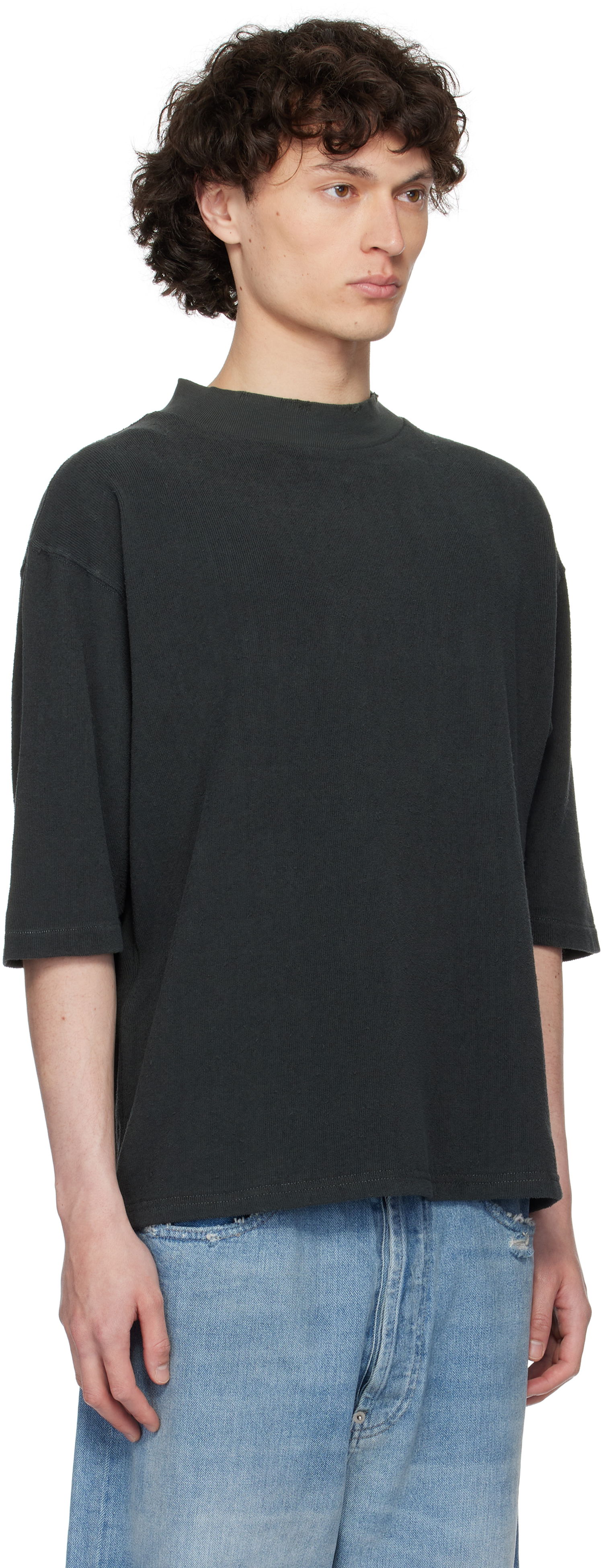 Tričko Maison Margiela Maison Margiela Stamp Logo T-Shirt Šedá | S50GC0713 M20057, 1