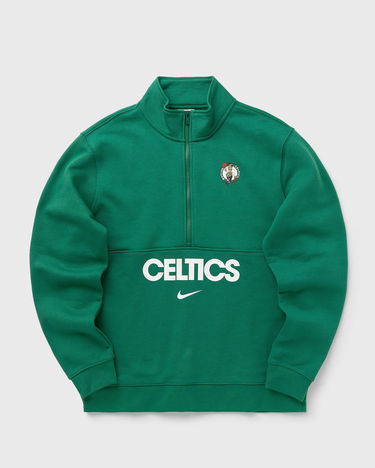 Mikina Nike Boston Celtics Club Courtside Half-Zip Top Zelené | FZ7708-312, 3