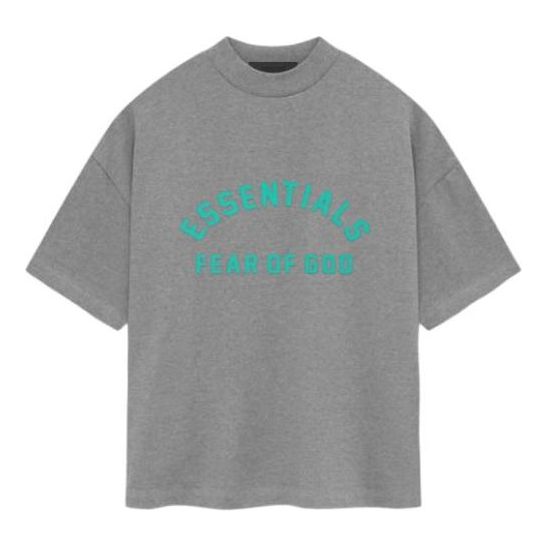 Tričko Fear of God Essentials Crewneck T-Shirt Šedá | 125SP242003F