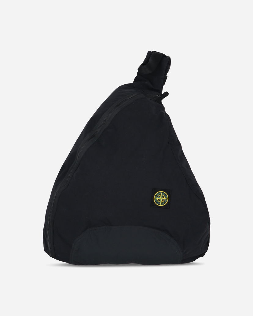Taška cez rameno Stone Island Aluminium Tela Crossbody Bag Čierna | K2S15-9200020-S0257 V0029
