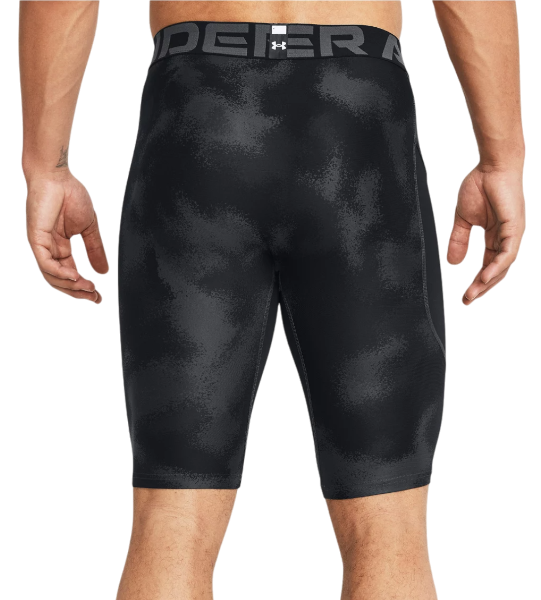 Šortky Under Armour HeatGear® Printed Long Shorts Čierna | 1383323-001, 1