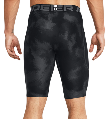 Šortky Under Armour HeatGear® Printed Long Shorts Čierna | 1383323-001, 1