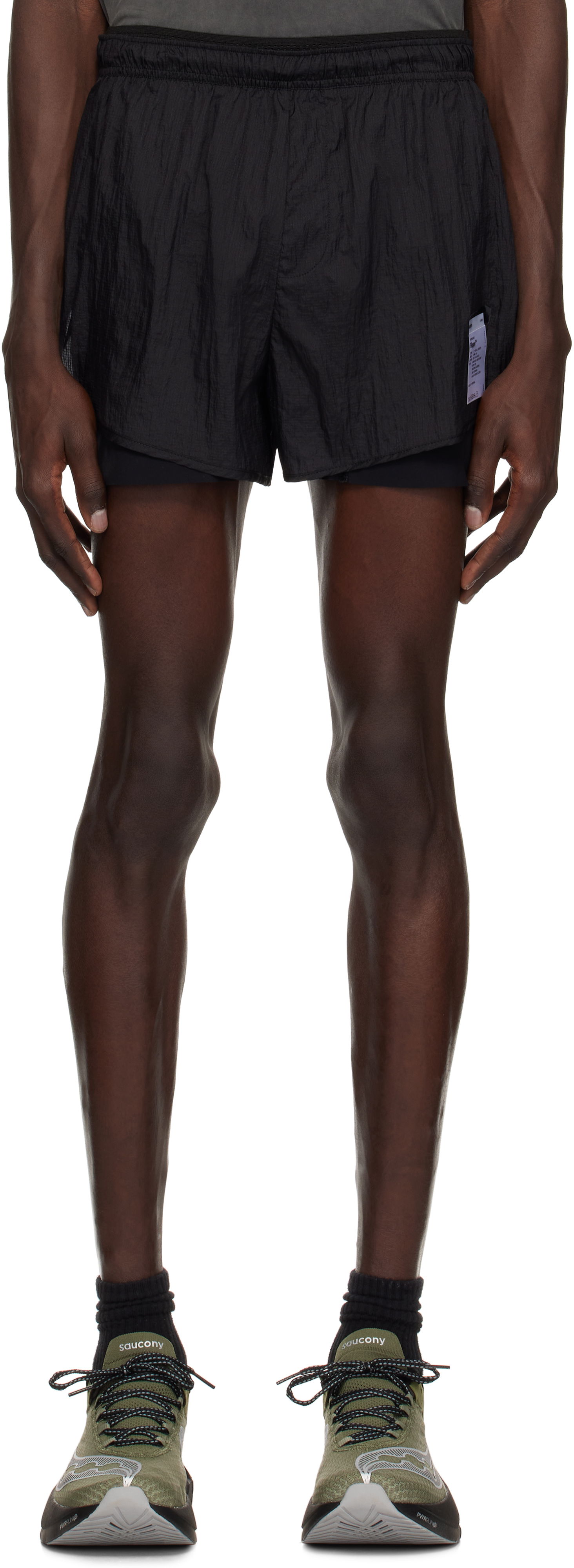 Šortky Satisfy Satisfy Rippy 3 Trail Shorts Čierna | 12000-BK, 0