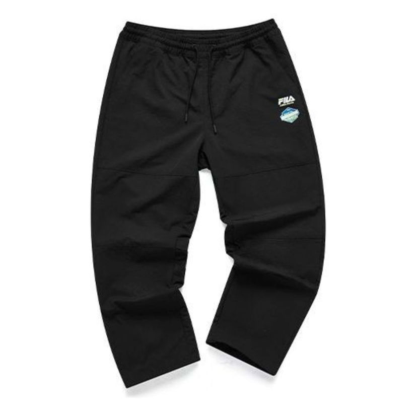Tepláky FILA Fusion Mesh Panel Loose Fit Woven Pants Čierna | T11M125801F-BK