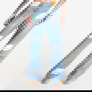 Džínsy HERON PRESTON HP Pattern Jeans Modrá | HMYA011F23DEN0014501, 2