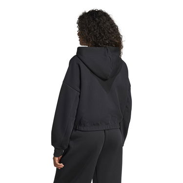 Mikina adidas Performance Cropped Hoodie Čierna | JE0136, 2