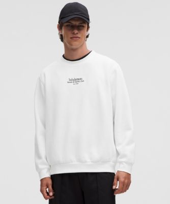 Mikina lululemon Steady State Crew Courtside Sweatshirt Biela | prod20005615, 9