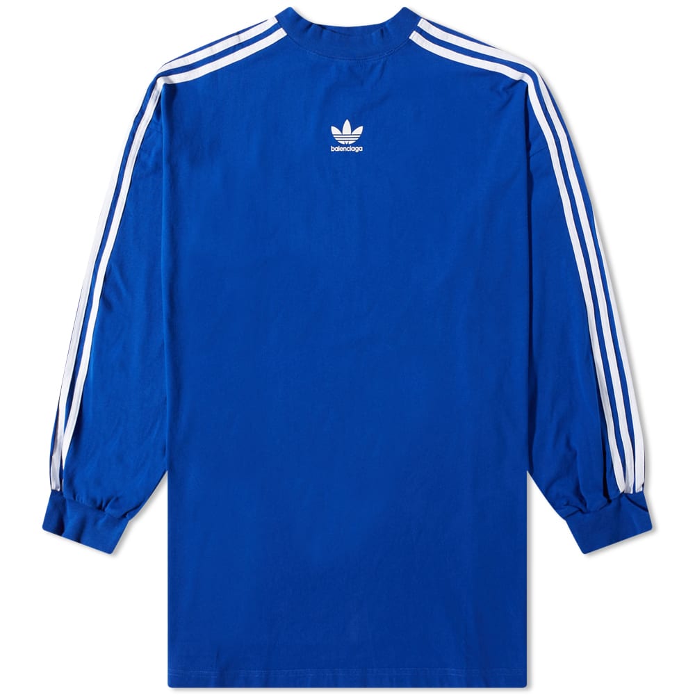 Tričko Balenciaga adidas x Oversized Tee Blue/White Navy | 728789-TNVA6-5531, 0