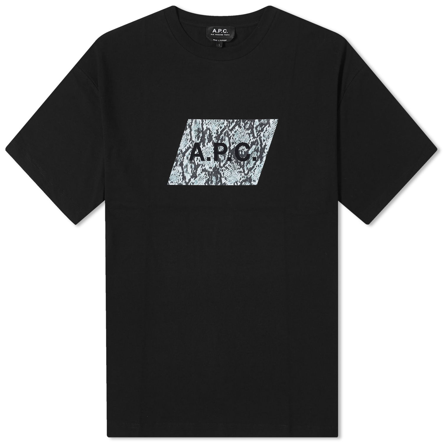 Tričko A.P.C. Cobra Logo T-Shirt Čierna | COFBT-H26317-LZZ, 0
