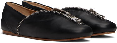 Oblečenie JW Anderson JW Anderson Biker Zip Ballerina Flats Čierna | BL0032-LA0268, 3